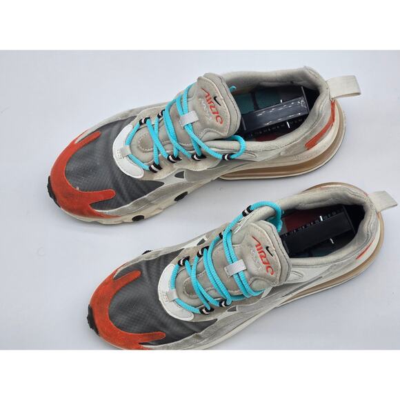 Nike Air Max 270 React Womens AT6174-200 Running Shoes Sz 7 - Picture 2 of 8